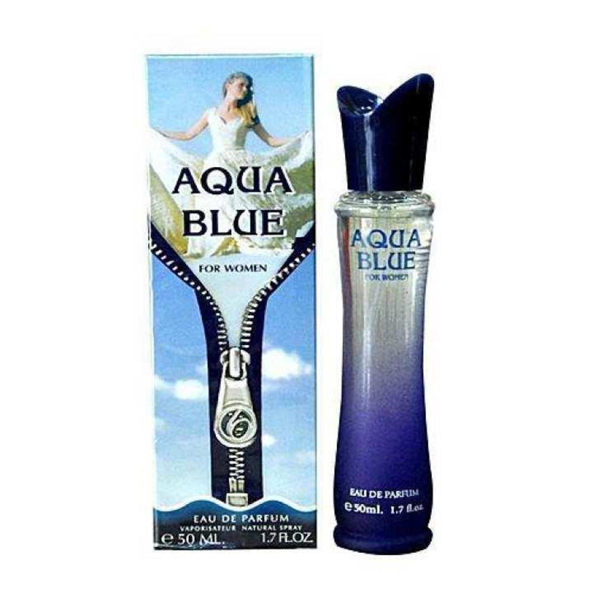 Aqua Blue For Women Eau De Parfum | Long Lasting Fresh Aquatic Floral Luxury Fragrance