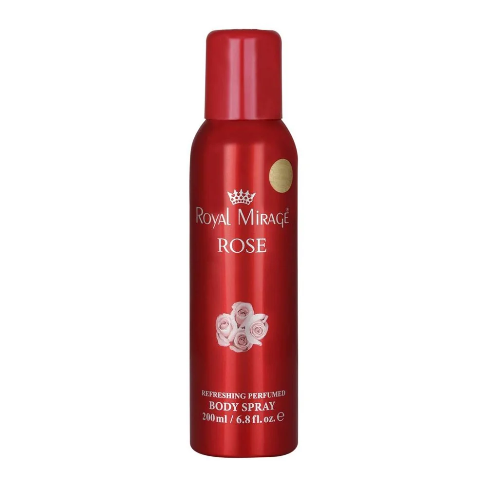 Royal Mirage Body Spray | Long Lasting Fresh Woody Deodorant Body Spray for Men