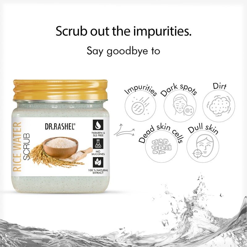 Dr. Rashel Face Scrub | Deep Exfoliating & Brightening Facial Scrub for Smooth Skin - Image 7