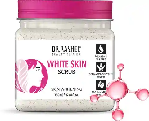 Dr. Rashel Face Scrub | Deep Exfoliating & Brightening Facial Scrub for Smooth Skin - Image 6
