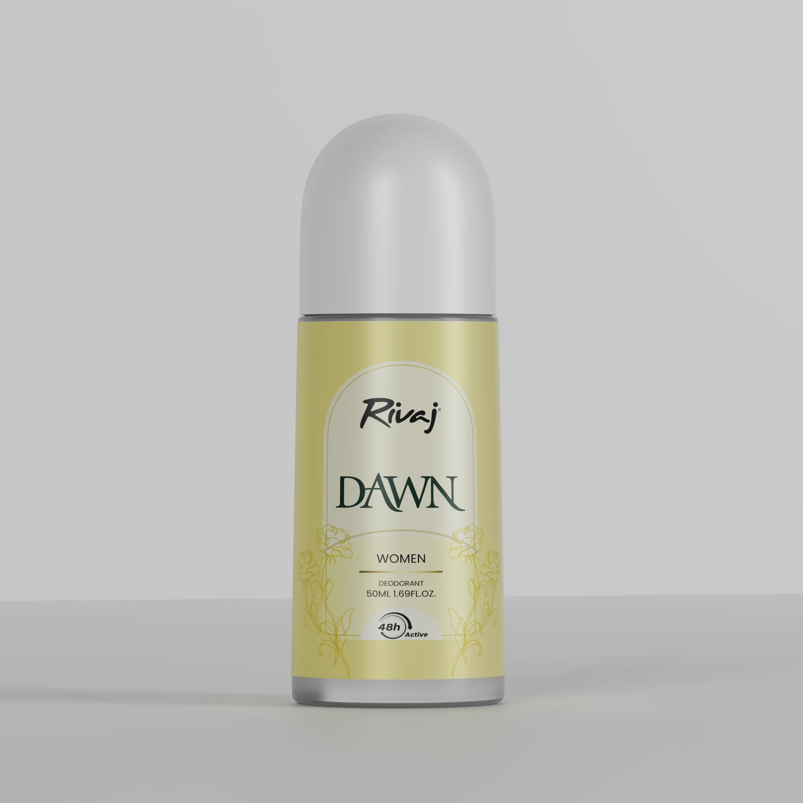 Rivaj Roll-On Deodorant | Long Lasting Fresh Anti-Perspirant Roll-On for Men & Women